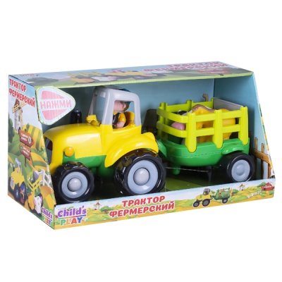 Childs Play Фермерский трактор (LVY025) - Доставка по России. Интернет-магазин ВМиреИгрушек.ру